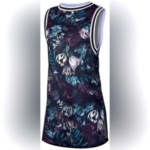 Nike Court Dress Women Black, Multicoloured. Tennis.